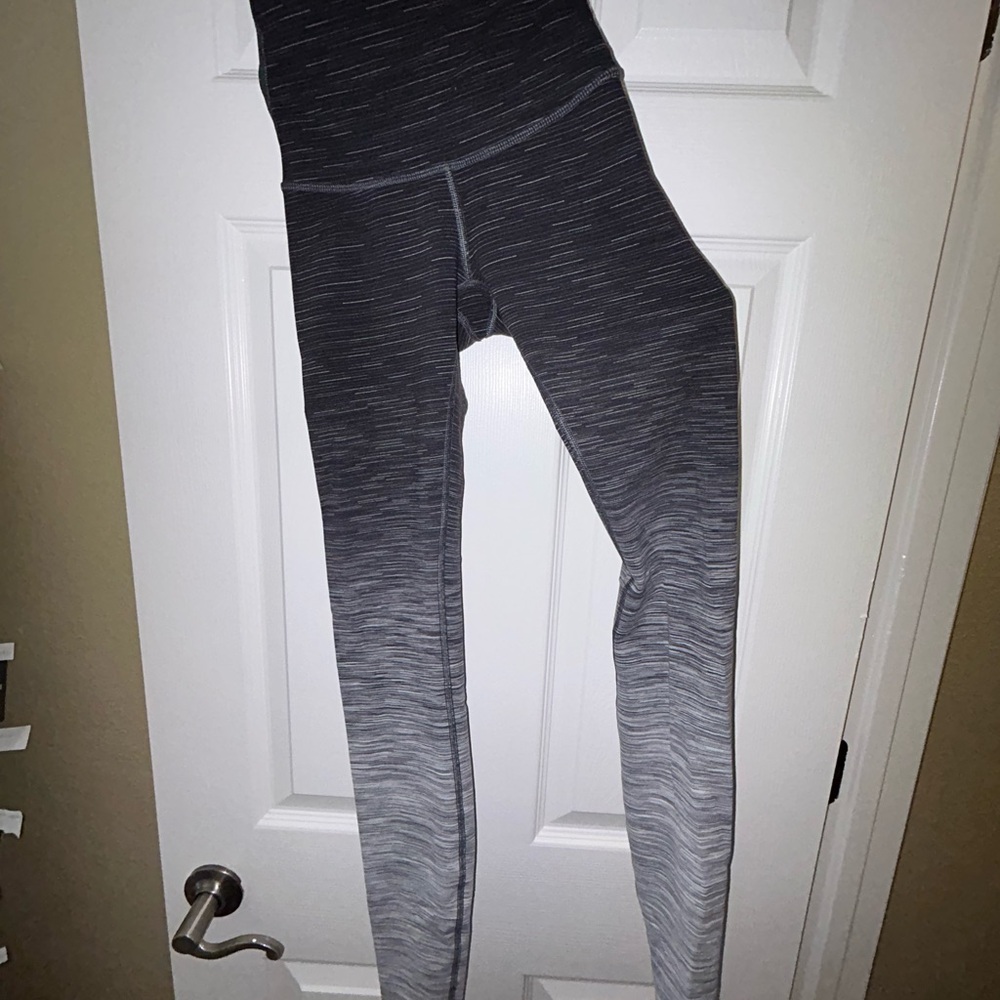 Gray Lululemon Ombre Leggings
